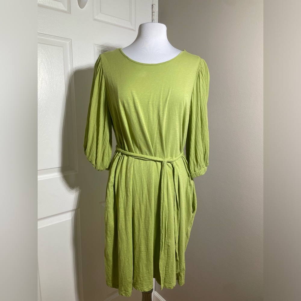 VELVET BY GRAHAM & SPENCER VINTAGE SLUB Dress Size Large